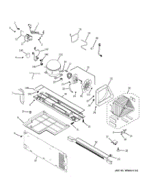 05 - Unit Parts parts for Ge Refrigerator GTS21KBXAWW from AppliancePartsPros.com
