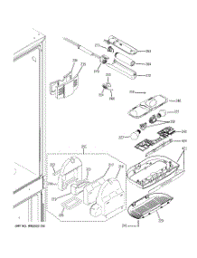 05 - Fresh Food Section parts for Ge Refrigerator PGCS1NFXBSS from AppliancePartsPros.com