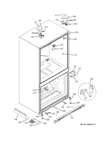 06 - Case Parts parts for Ge Refrigerator PFCS1NFXBSS from AppliancePartsPros.com