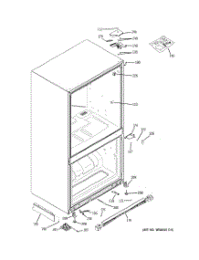 06 - Case Parts parts for Ge Refrigerator PDSF5NBXBBB from AppliancePartsPros.com