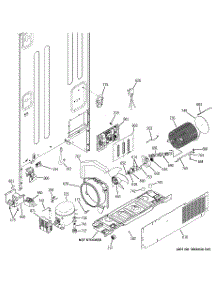08 - Machine Compartment parts for Ge Refrigerator PGSS5PJXBSS from AppliancePartsPros.com