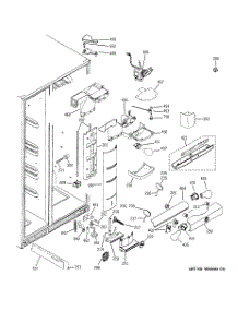07 - Fresh Food Section parts for Ge Refrigerator GSK25LHWGCCC from AppliancePartsPros.com