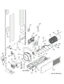 07 - Machine Compartment parts for Ge Refrigerator PFCS1PJXASS from AppliancePartsPros.com