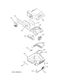 10 - Custom Cool parts for Ge Refrigerator PSK29NHWACCC from AppliancePartsPros.com