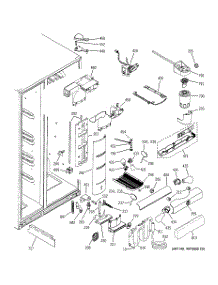 08 - Fresh Food Section parts for Ge Refrigerator PSK27NGSACWW from AppliancePartsPros.com