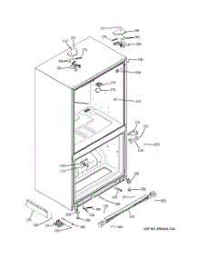 06 - Case Parts parts for Ge Refrigerator PFCS1NFWASS from AppliancePartsPros.com
