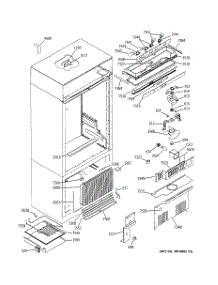 02 - Controls & Components parts for Ge Refrigerator ZIC360NRELH from AppliancePartsPros.com