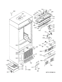 02 - Controls & Components parts for Ge Refrigerator ZIC360NRHRH from AppliancePartsPros.com