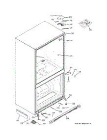 06 - Case Parts parts for Ge Refrigerator PDSF5NBXAWW from AppliancePartsPros.com