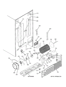 02 - Sealed System & Mother Board parts for Ge Refrigerator PSS26SHTDSS from AppliancePartsPros.com
