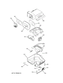 10 - Custom Cool parts for Ge Refrigerator PCF23NGTECC from AppliancePartsPros.com