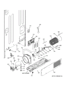 08 - Machine Compartment parts for Ge Refrigerator PGSS5NFXASS from AppliancePartsPros.com