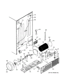 02 - Sealed System & Mother Board parts for Ge Refrigerator PSK27NGMACCC from AppliancePartsPros.com
