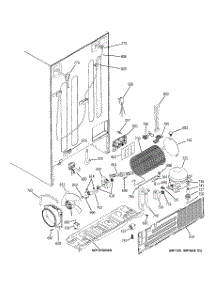 02 - Sealed System & Mother Board parts for Ge Refrigerator PSK27NHSDCWW from AppliancePartsPros.com