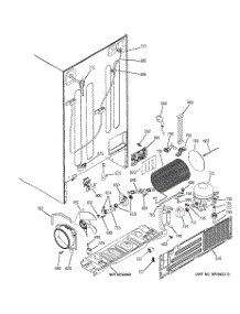 02 - Sealed System & Mother Board parts for Ge Refrigerator PSK27NGSBCCC from AppliancePartsPros.com