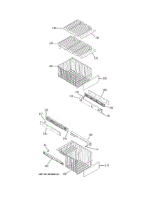 06 - Freezer Shelves parts for Ge Refrigerator PSK27NGSBCCC from AppliancePartsPros.com