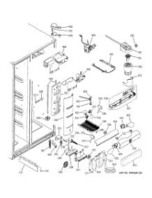 08 - Fresh Food Section parts for Ge Refrigerator PSK27NGSBCCC from AppliancePartsPros.com