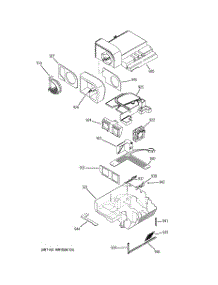 10 - Custom Cool parts for Ge Refrigerator PSK27NHNCCWW from AppliancePartsPros.com