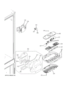 04 - Fresh Food Section parts for Ge Refrigerator PDSE5NBWBDBB from AppliancePartsPros.com