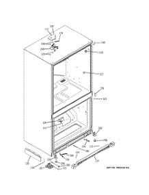06 - Case Parts parts for Ge Refrigerator PDCE1NBWBJSS from AppliancePartsPros.com