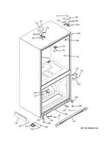 06 - Case Parts parts for Ge Refrigerator PFIE1NFWBABV from AppliancePartsPros.com
