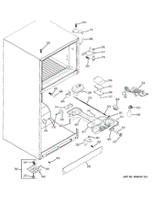 04 - Fresh Food Section parts for Ge Refrigerator GTH18DCXALBB from AppliancePartsPros.com