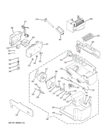 06 - Ice Maker & Dispenser parts for Ge Refrigerator GSHS5PGXAESS from AppliancePartsPros.com