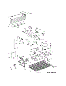 03 - Unit Parts parts for Ge Refrigerator GTT18BBSBRWW from AppliancePartsPros.com