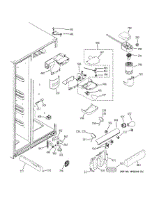 07 - Fresh Food Section parts for Ge Refrigerator LSHF5MGXBEBB from AppliancePartsPros.com