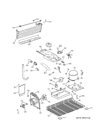03 - Unit Parts parts for Ge Refrigerator GTS18CBSBRCC from AppliancePartsPros.com