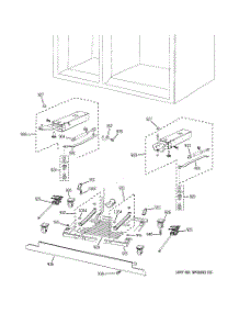 10 - Cabinet (2) parts for Ge Refrigerator PSB42LSRABV from AppliancePartsPros.com