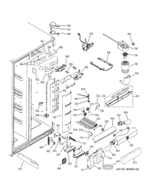 08 - Fresh Food Section parts for Ge Refrigerator PCT23SGPASS from AppliancePartsPros.com