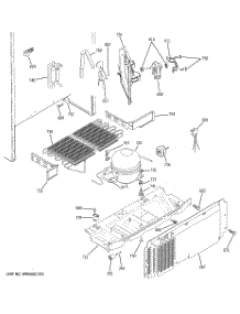 07 - Unit Parts parts for Ge Refrigerator PTS18SHSVRSS from AppliancePartsPros.com