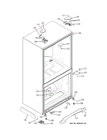 06 - Case Parts parts for Ge Refrigerator PFSF2MIXAWW from AppliancePartsPros.com