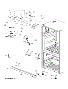 08 - Case Parts parts for Ge Refrigerator GFSF6KKXABB from AppliancePartsPros.com