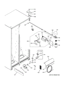 06 - Fresh Food Section parts for Ge Refrigerator GSF25IGXBBB from AppliancePartsPros.com