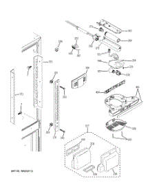 04 - Fresh Food Section parts for Ge Refrigerator GFSF2KEXABB from AppliancePartsPros.com