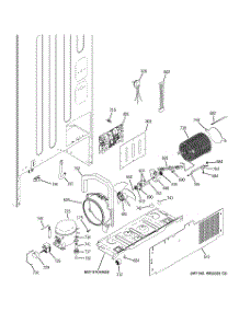 07 - Machine Compartment parts for Ge Refrigerator GDSC0KBXARCC from AppliancePartsPros.com