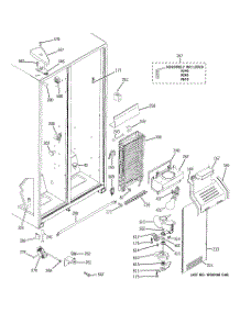 03 - Freezer Section parts for Ge Refrigerator GSS20IETGBB from AppliancePartsPros.com