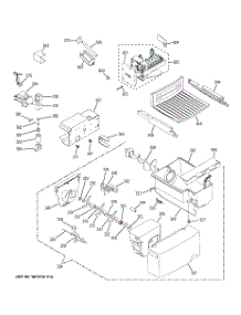 05 - Ice Maker & Dispenser parts for Ge Refrigerator GSS20IETGWW from AppliancePartsPros.com
