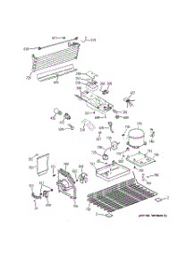 03 - Unit Parts parts for Ge Refrigerator GTH16BBXYRWW from AppliancePartsPros.com