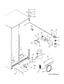 06 - Fresh Food Section parts for Ge Refrigerator ESH22JSXASS from AppliancePartsPros.com