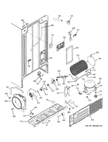 08 - Sealed System & Mother Board parts for Ge Refrigerator ESH22JSXASS from AppliancePartsPros.com