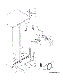 06 - Fresh Food Section parts for Ge Refrigerator GSE22KETEFSS from AppliancePartsPros.com