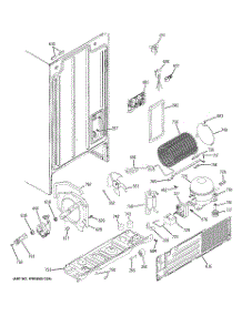 07 - Sealed System & Mother Board parts for Ge Refrigerator GSS22IBTFWW from AppliancePartsPros.com