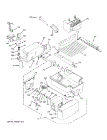 06 - Ice Maker & Dispenser parts for Ge Refrigerator GSHF3KGXBCBB from AppliancePartsPros.com