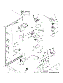 07 - Fresh Food Section parts for Ge Refrigerator GCE23LHWAFSS from AppliancePartsPros.com