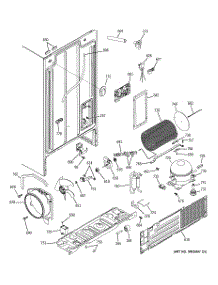 08 - Sealed System & Mother Board parts for Ge Refrigerator ESH25JFXABB from AppliancePartsPros.com
