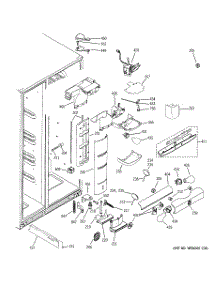 07 - Fresh Food Section parts for Ge Refrigerator GSK25LCWACCC from AppliancePartsPros.com