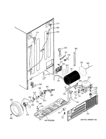 02 - Sealed System & Mother Board parts for Ge Refrigerator PCK23NHWAFWW from AppliancePartsPros.com